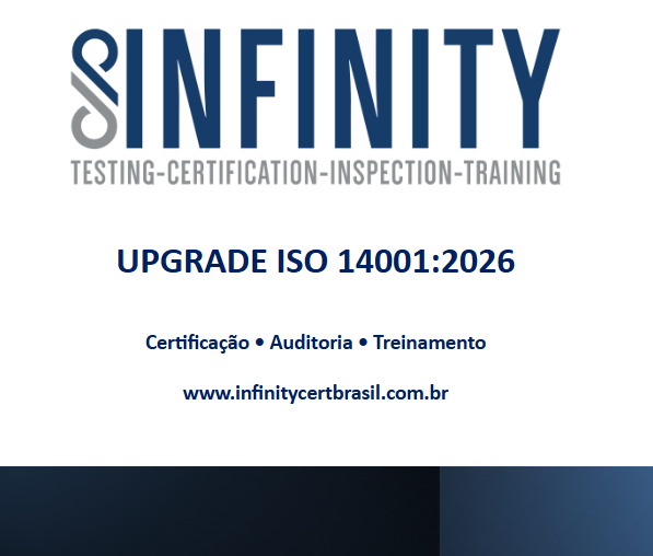 Upgrade NBR ISO14001:2026 – (4 horas)